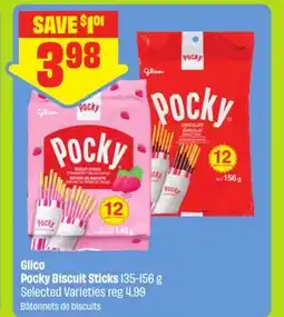 FreshCo Glico Pocky Biscuit Sticks 135-156 g Selected Varieties - Dragon Boat offer