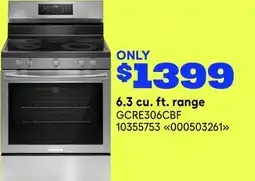 RONA Frigidaire 6.3 cu. ft. range offer