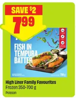 FreshCo High Liner Family Favourites Frozen offer