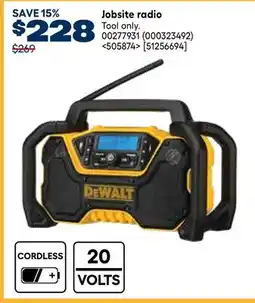 RONA DEWALT Jobsite radio offer