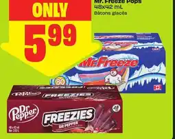 FreshCo Mr. Freeze Pops offer