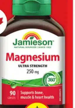 Food Basics JAMIESON B12, MAGNESIUM offer
