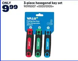 RONA VALU+ 3-piece hexagonal key set offer