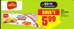 FreshCo Alfa Puff Pastry offer