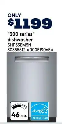 RONA 300 series dishwasher offer