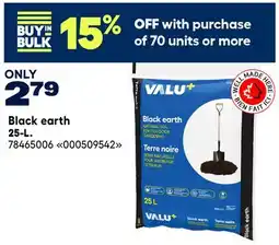 RONA VALU+ Black earth offer