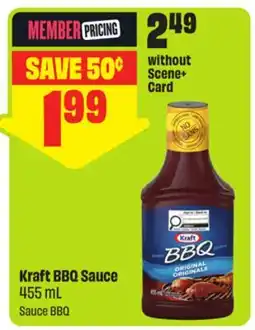 FreshCo Kraft BBQ Sauce offer