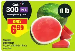 FreshCo Seedless Watermelon Product of USA No. 1 Grade offer