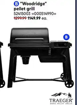RONA Traeger Woodridge pellet grill offer