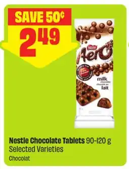 FreshCo Nestle Chocolate Tablets 90-120 g Selected Varieties offer
