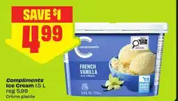 FreshCo Compliments Ice Cream offer