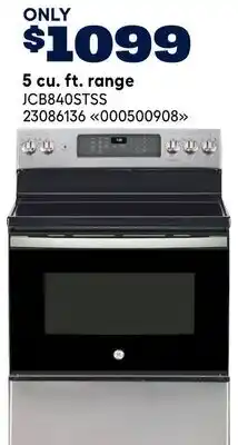 RONA GE 5 cu. ft. range offer