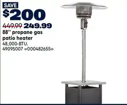 RONA 88'' propane gas patio heater offer
