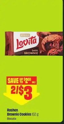 FreshCo Roshen Brownie Cookies offer