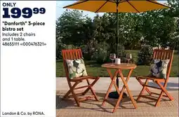 RONA Landon & Co. Danforth 3-piece bistro set offer