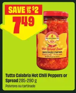 FreshCo Tutto Calabria Hot Chili Peppers or Spread offer