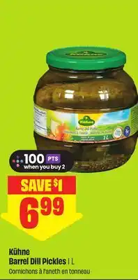 FreshCo Kühne Barrel Dill Pickles offer