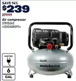 RONA Metabo Air compressor offer