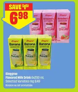 FreshCo Binggrae Flavored Milk Drink 6x200 mL Selected Varieties - Dragon Boat offer