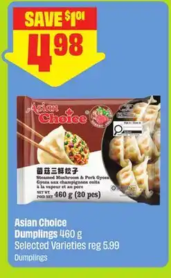 FreshCo Asian Choice Dumplings 460 g Selected Varieties - Dragon Boat offer