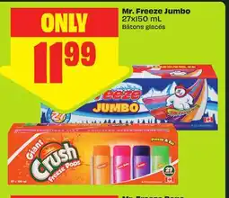 FreshCo Mr. Freeze Jumbo offer