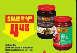 FreshCo Lee Kum Kee Chili Garlic Sauce or Black Bean Garlic Sauce offer