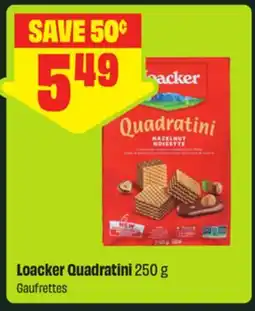 FreshCo Loacker Quadratini offer