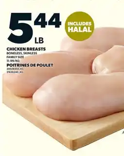 Valu-mart POITRINES DE POULET, 21-26 PKG offer