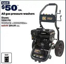 RONA All gas pressure washers offer