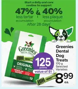 Metro GREENIES DENTAL DOG TREATS offer