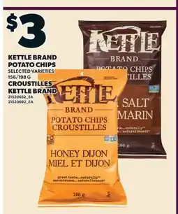 Valu-mart CROUSTILLES KETTLE BRAND, 156/198 G offer