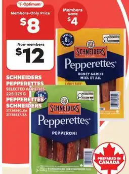 Valu-mart PEPPERONI SCHNEIDERS offer