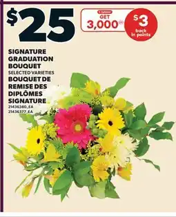 Valu-mart BOUQUET DE REMISE DES DIPLÔMES offer