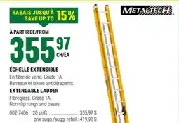 BMR ÉCHELLE EXTENSIBLE offer