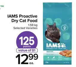 Metro IAMS PROACTIVE DRY CAT FOOD offer