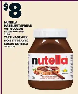 Valu-mart TARTINADE AUX NOISETTES AVEC CACAO NUTELLA offer