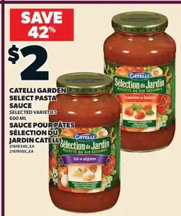Valu-mart SAUCE POUR PÂTES SÉLECTION DU JARDIN CATELLI offer