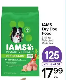 Metro IAMS DRY DOG FOOD offer
