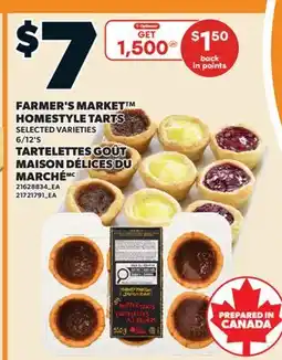 Valu-mart TARTELETTES GOUT MAISON DÉLICES DU MARCHÉ, 6/12'S offer