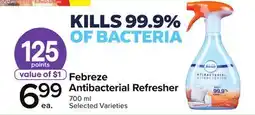 Metro FEBREZE ANTIBACTERIAL REFRESHER offer