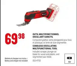 BMR OUTIL MULTIFONCTIONNEL OSCILLANT SANS FIL offer