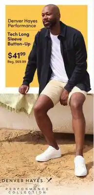 Mark's Tech Long Sleeve Button-Up offer