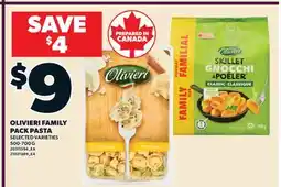 Valu-mart OLIVIERI FAMILY PACK PASTA offer