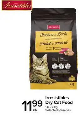Metro IRRESISTIBLES DRY CAT FOOD offer