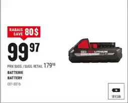 BMR BATTERIE offer