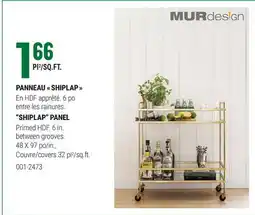 BMR PANNEAU SHIPLAP offer