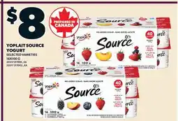Valu-mart YOPLAIT SOURCE YOGURT offer