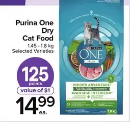 Metro PURINA ONE DRY CAT FOOD offer