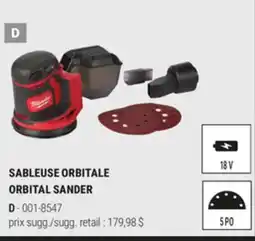 BMR SABLEUSE ORBITALE offer