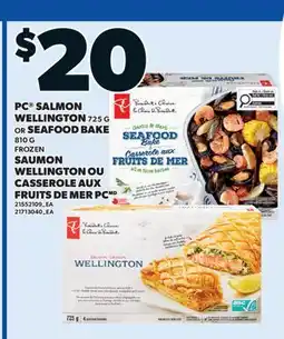 Valu-mart SAUMON WELLINGTON, 725 G OU CASSEROLE AUX FRUITS DE MER, 810 G PC offer